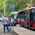 Lunedì di passione per i trasporti in sciopero, Roma tra pioggia e mezzi privati