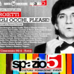 Gigi Proietti: a noi gli occhi please! a Spazio5 fino al 30 novembre 2024